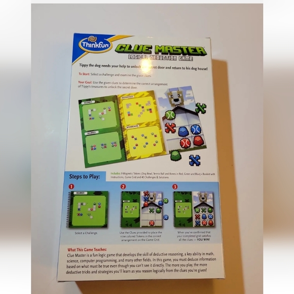 Thinkfun Code Master Programming Logic & Clue Master New Sealed Board Games /LOT - Picture 4 of 4